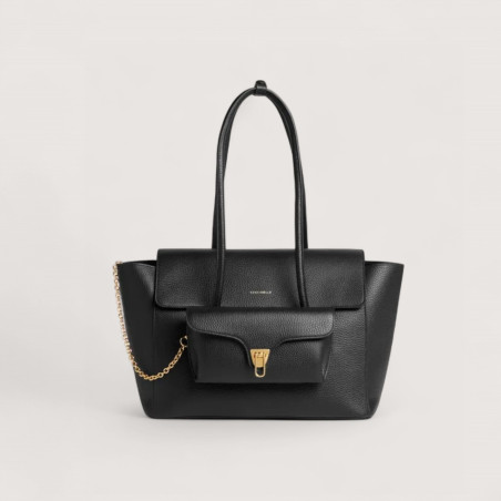 DOUBLE BEAT MEDIUM KOŽENÁ KABELKA COCCINELLE