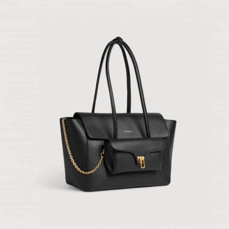 DOUBLE BEAT MEDIUM KOŽENÁ KABELKA COCCINELLE