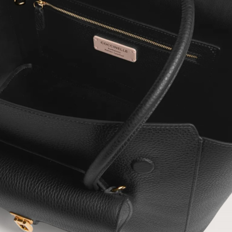 DOUBLE BEAT MEDIUM KOŽENÁ KABELKA COCCINELLE