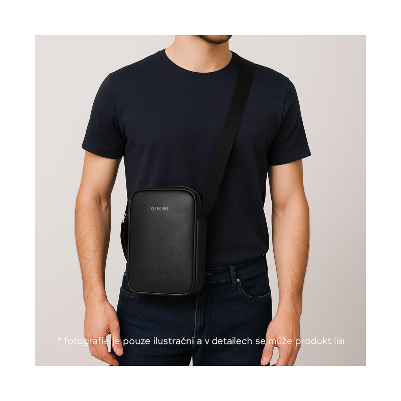 JOVI PÁNSKÝ KOŽENÝ BODYBAG CERRUTI 1881