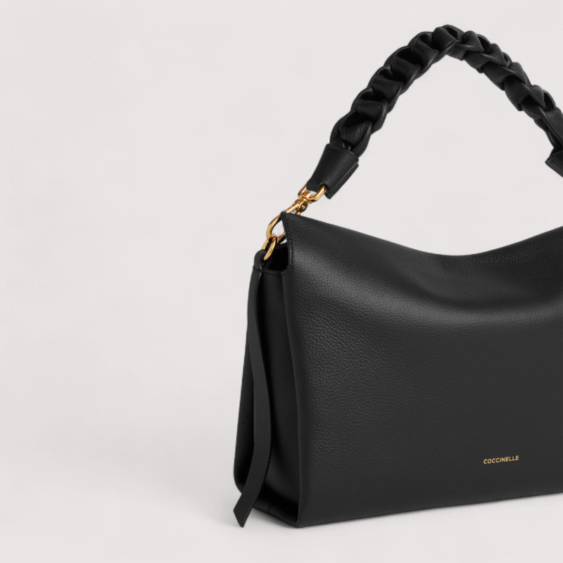 BOHEME GRANA DOUBLE MEDIUM KOŽENÁ KABELKA COCCINELLE