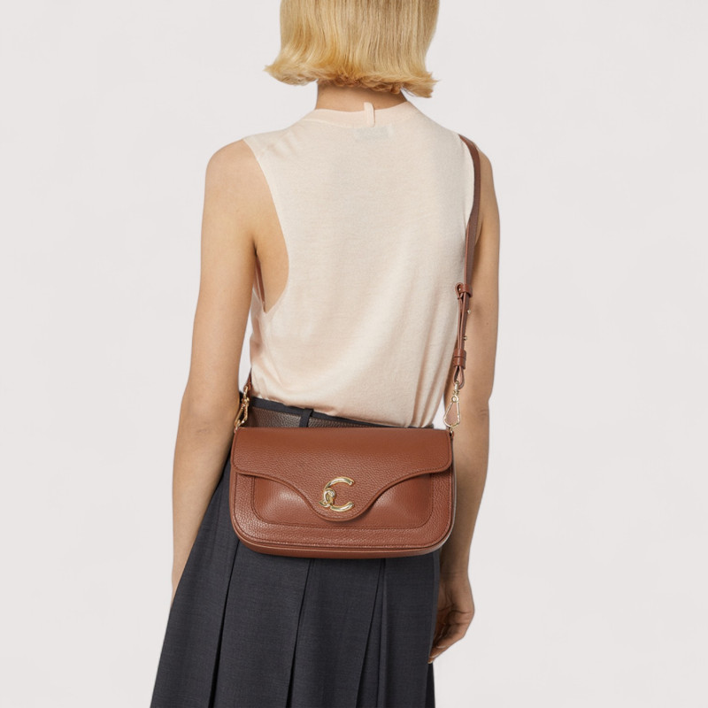 COCCINELLE C-ME MEDIUM KOŽENÁ KABELKA