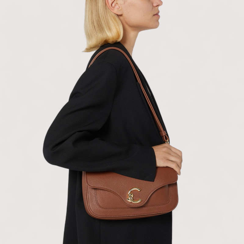 COCCINELLE C-ME MEDIUM KOŽENÁ KABELKA