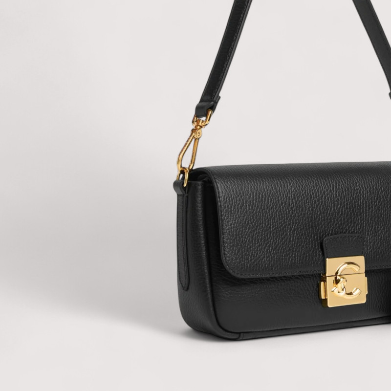 C-ME LOCK MEDIUM KOŽENÁ KABELKA COCCINELLE