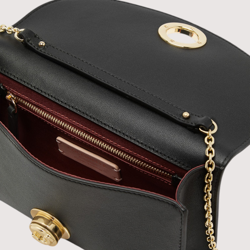 COCCINELLE NIKLA SMOOTH MINI KOŽENÁ KABELKA