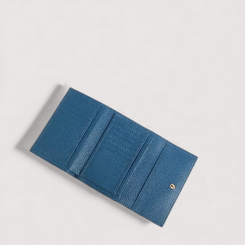 METALLIC SOFT KOŽENÁ PENĚŽENKA COCCINELLE