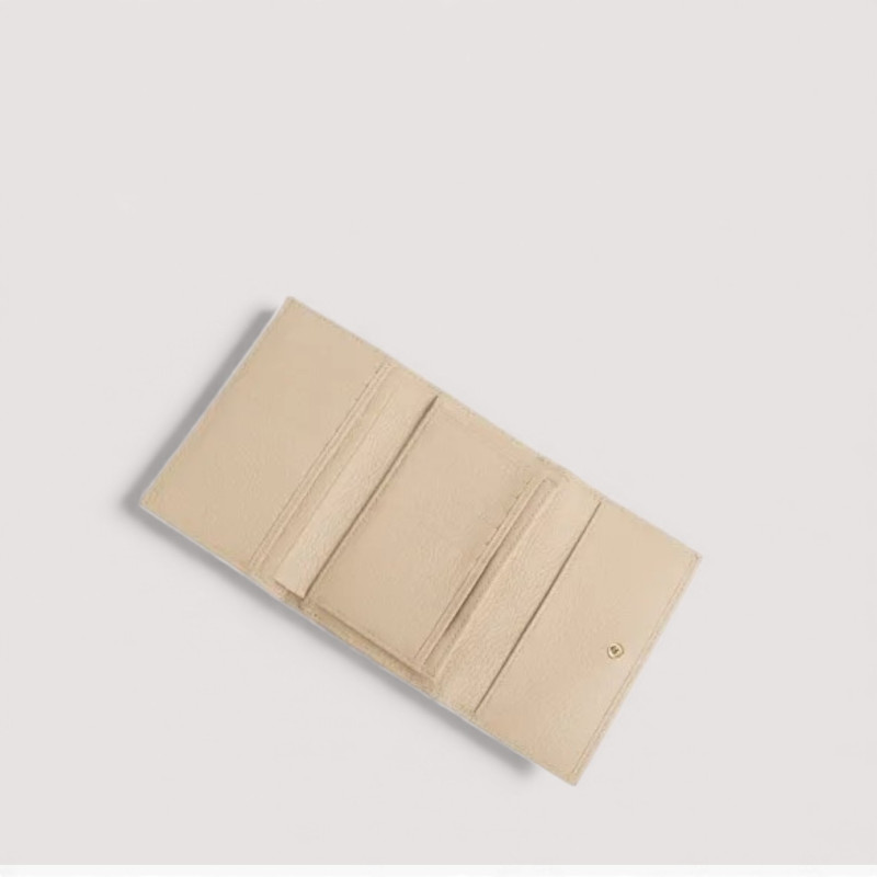 METALLIC SOFT KOŽENÁ PENĚŽENKA COCCINELLE