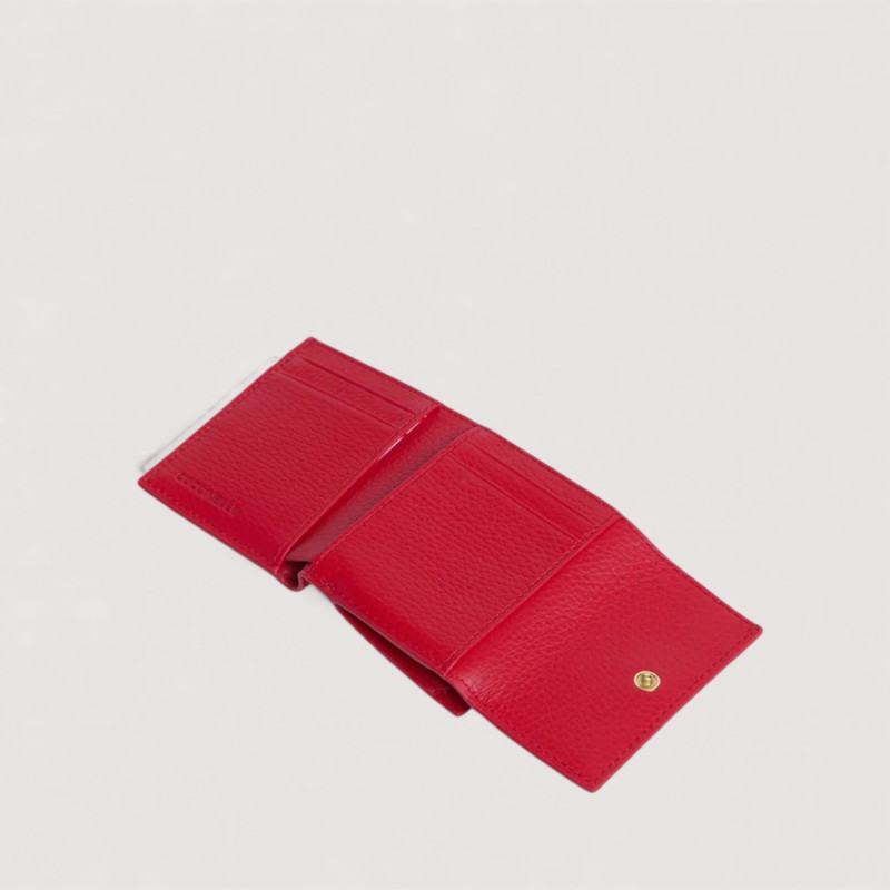 METALLIC SOFT KOŽENÁ PENĚŽENKA COCCINELLE