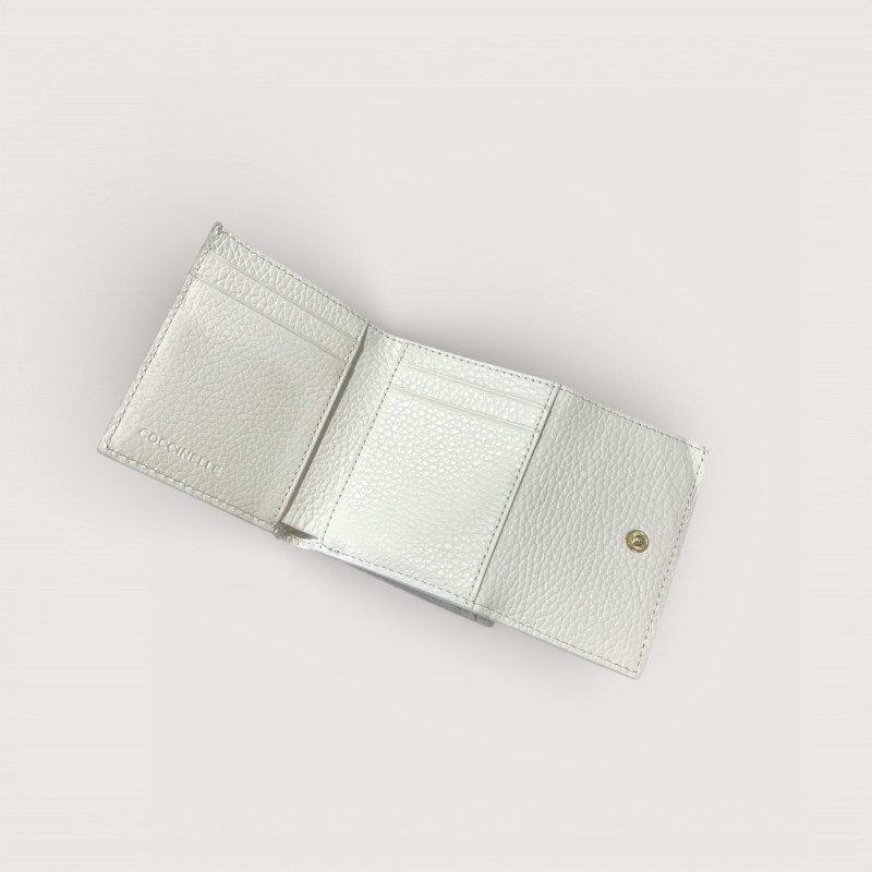 METALLIC SOFT KOŽENÁ PENĚŽENKA COCCINELLE