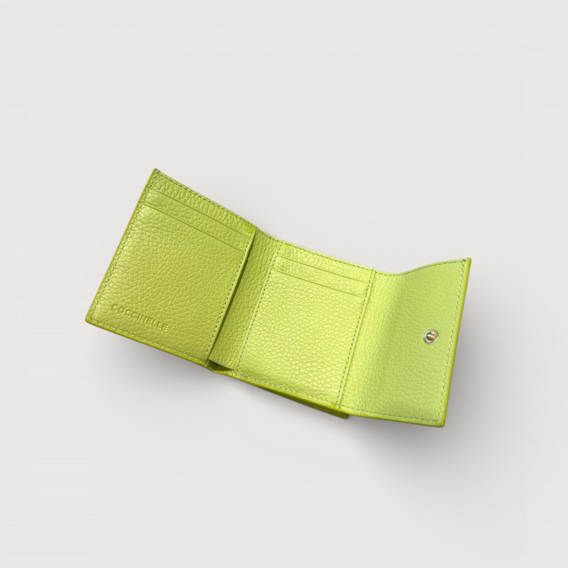 METALLIC SOFT KOŽENÁ PENĚŽENKA COCCINELLE