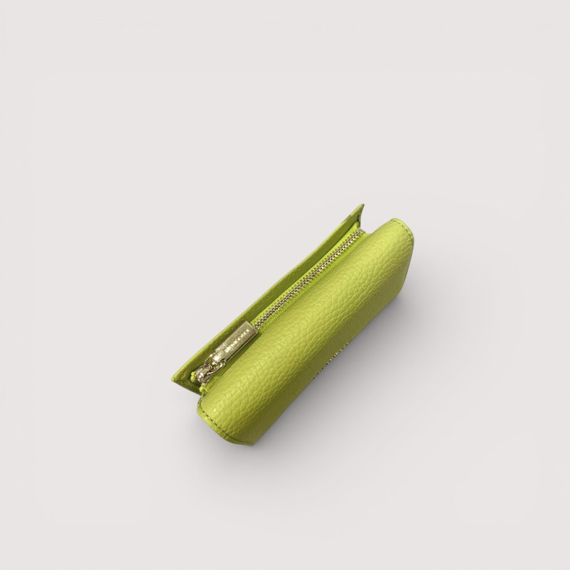 METALLIC SOFT KOŽENÁ PENĚŽENKA COCCINELLE