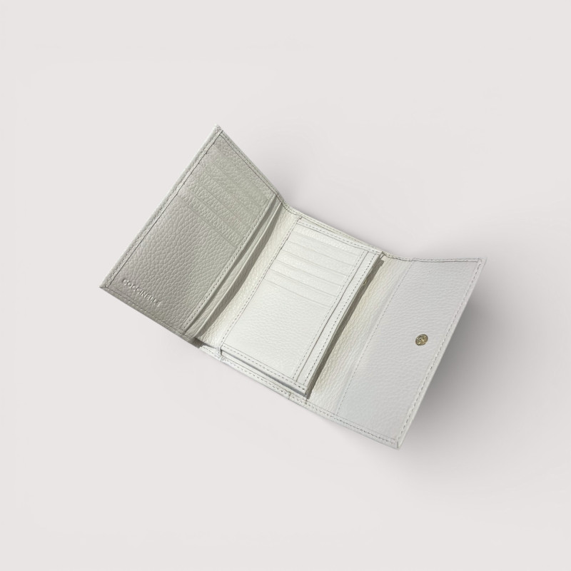 METALLIC SOFT KOŽENÁ PENĚŽENKA COCCINELLE