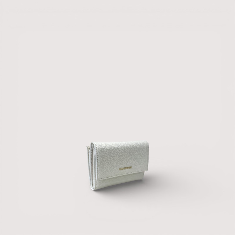 METALLIC SOFT KOŽENÁ PENĚŽENKA COCCINELLE