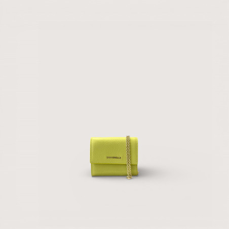 METALLIC SOFT KOŽENÁ PENĚŽENKA COCCINELLE