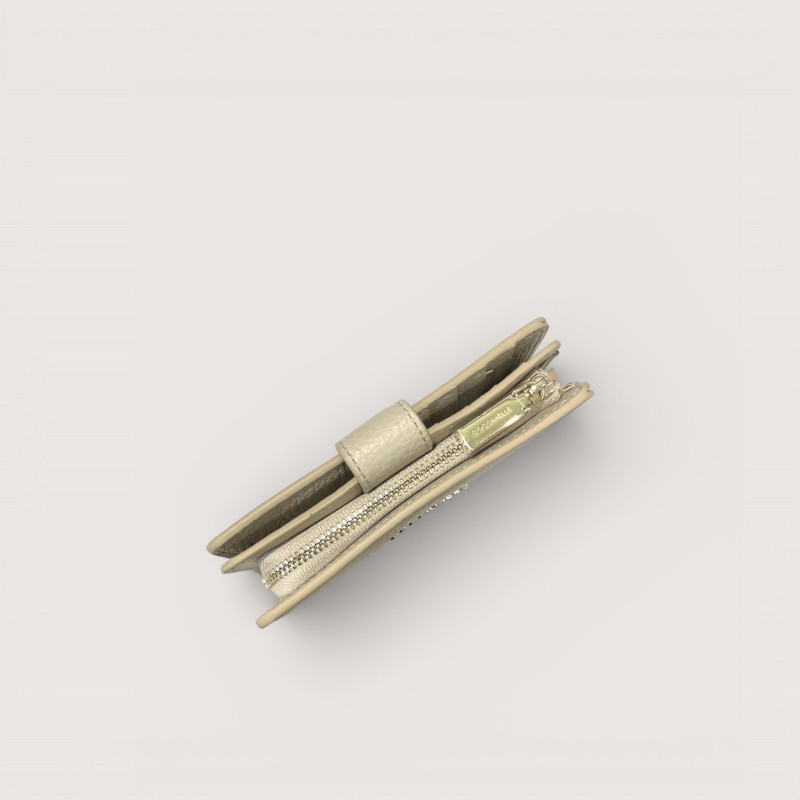 METALLIC SOFT KOŽENÁ PENĚŽENKA COCCINELLE