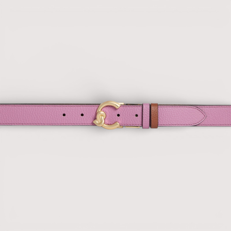 COCCINELLE C-ME BICOLOR KOŽENÝ PÁSEK