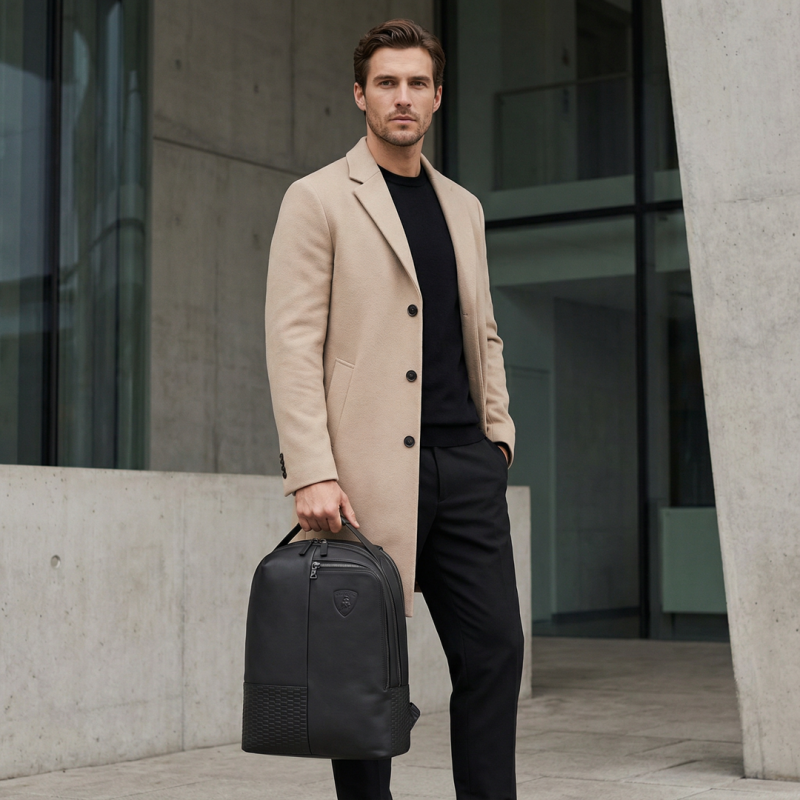 ENGINE PÁNSKÝ KOŽENÝ BATOH LAMBORGHINI