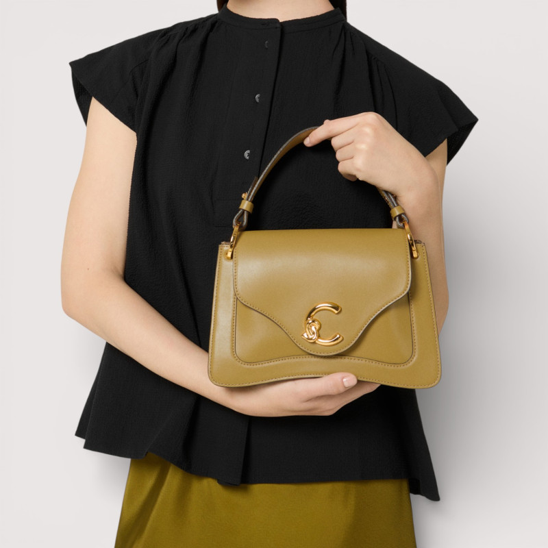 C-ME SMALL CALF COCKER KOŽENÁ KABELKA COCCINELLE