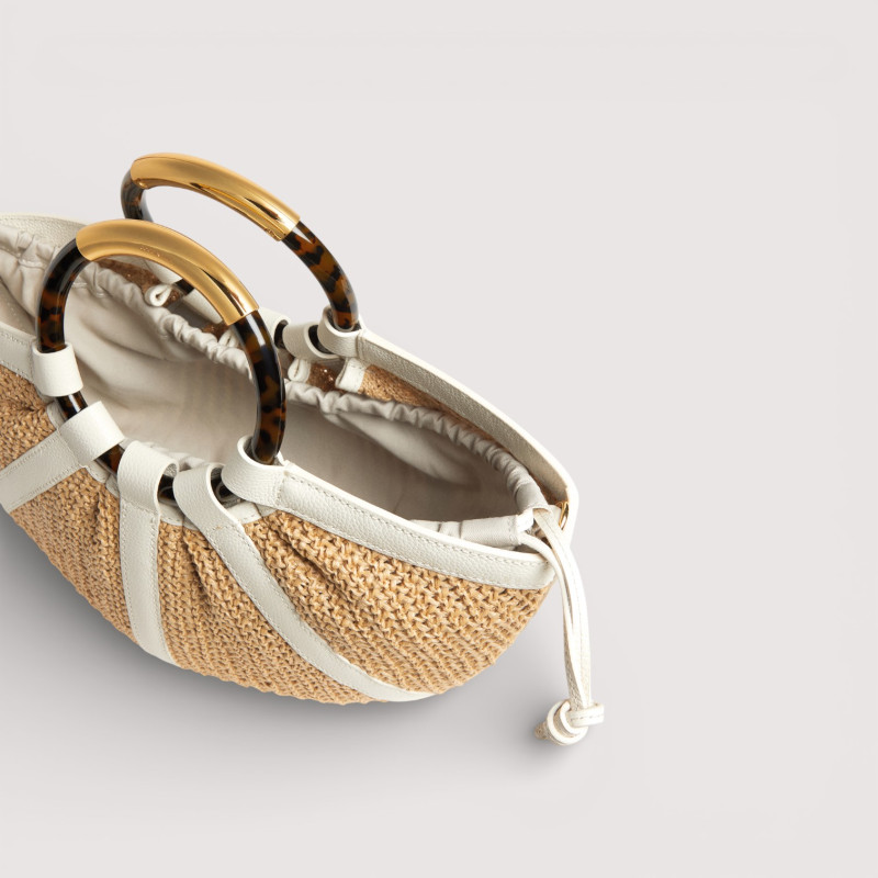 SHELL STRAW MEDIUM KABELKA COCCINELLE