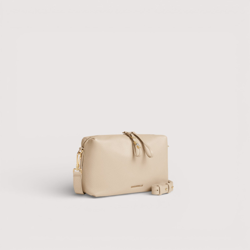 NORY CROSSBODY KOŽENÁ MINI KABELKA COCCINELLE