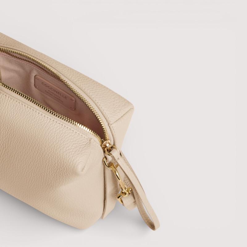 NORY CROSSBODY KOŽENÁ MINI KABELKA COCCINELLE