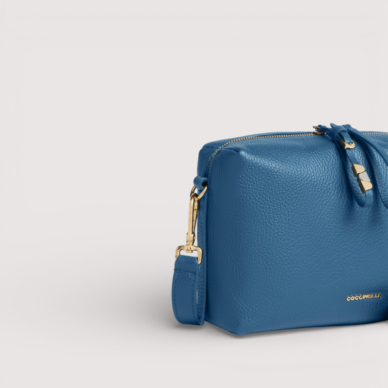 NORY CROSSBODY KOŽENÁ MINI KABELKA COCCINELLE