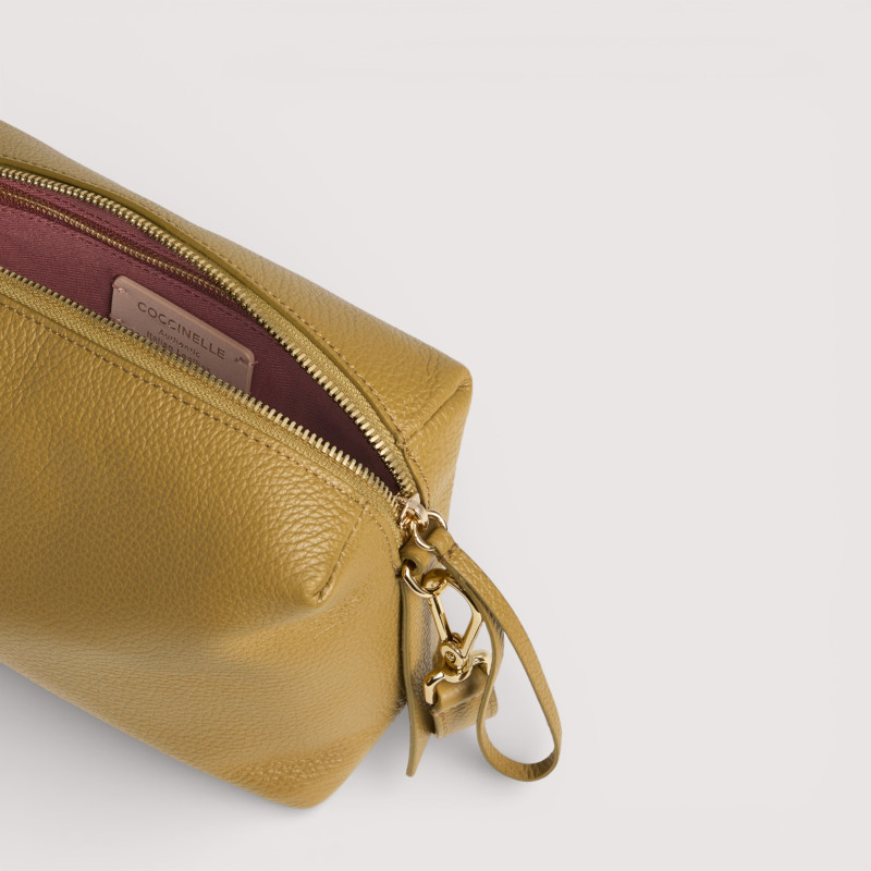 NORY CROSSBODY KOŽENÁ MINI KABELKA COCCINELLE