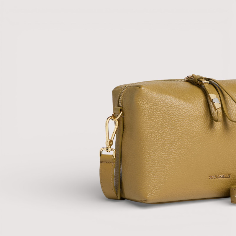 NORY CROSSBODY KOŽENÁ MINI KABELKA COCCINELLE