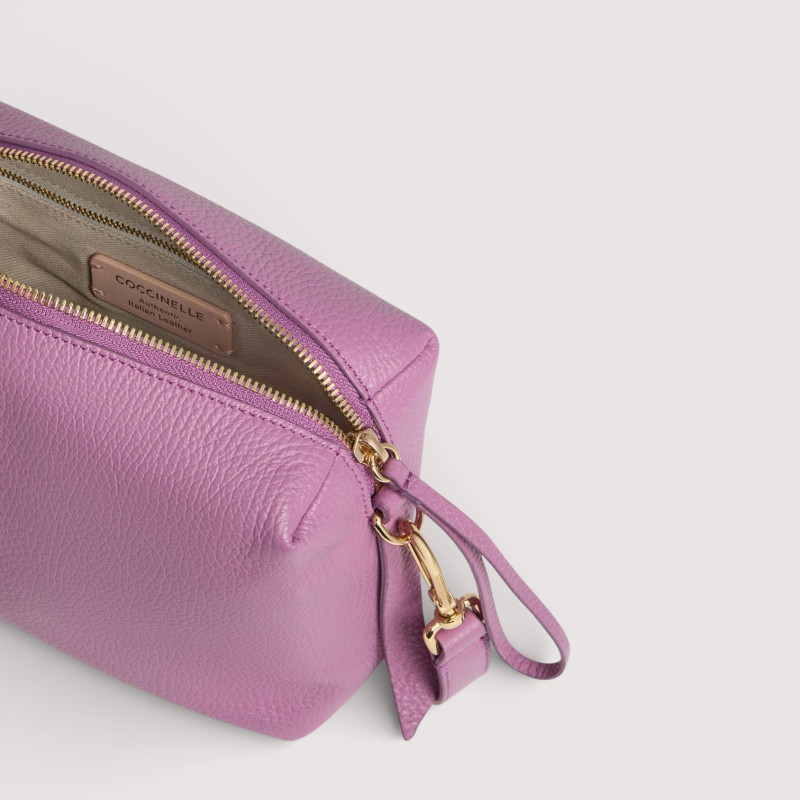 NORY CROSSBODY KOŽENÁ MINI KABELKA COCCINELLE