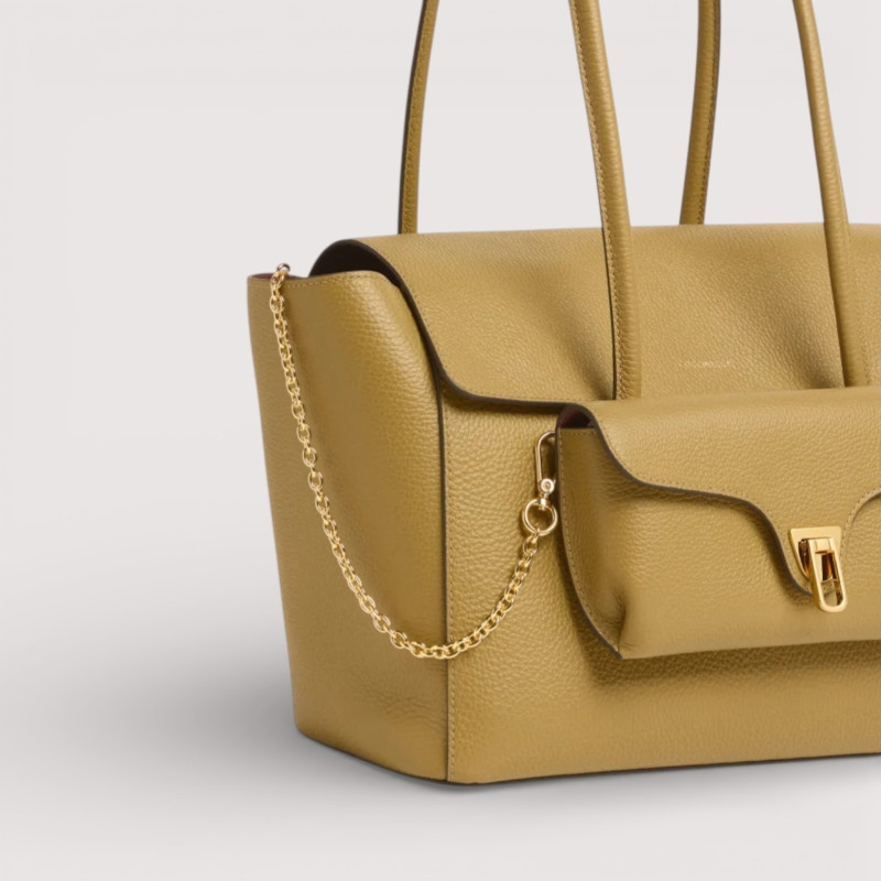 DOUBLE BEAT MEDIUM KOŽENÁ KABELKA COCCINELLE