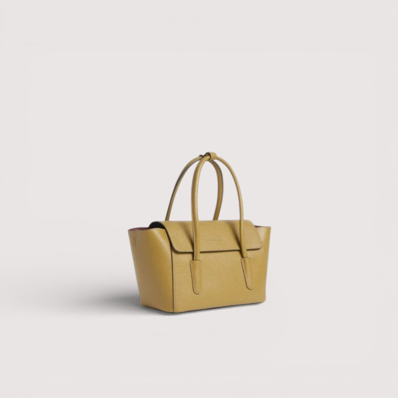 COCCINELLE DOUBLE BEAT TOP HANDLE SMALL KOŽENÁ KABELKA