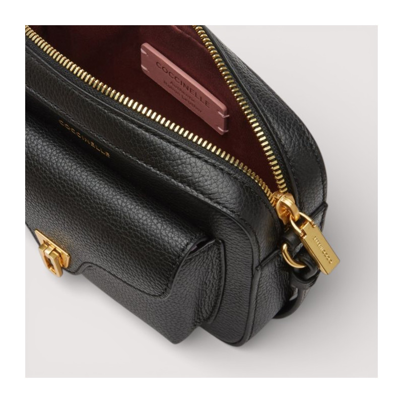 BEAT SOFT MINI KOŽENÁ KABELKA COCCINELLE