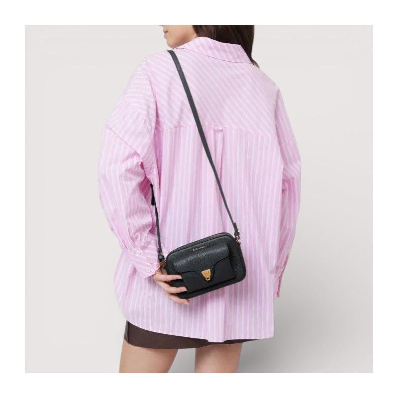 BEAT SOFT MINI KOŽENÁ KABELKA COCCINELLE