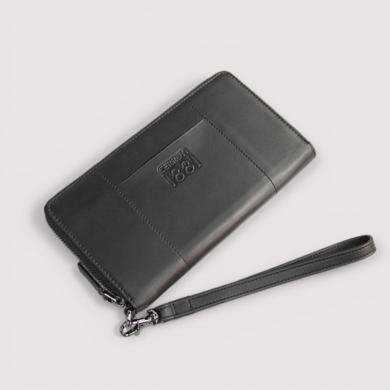 HIROSHI PÁNSKÝ KOŽENÝ CLUTCH CERRUTI 1881