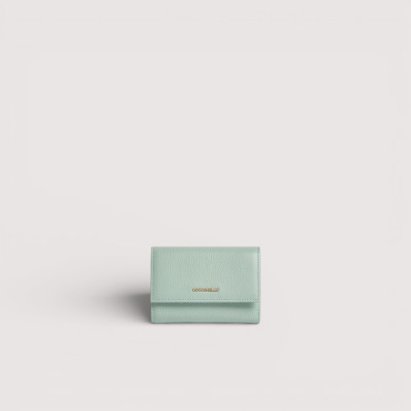 METALLIC SOFT KOŽENÁ PENĚŽENKA COCCINELLE