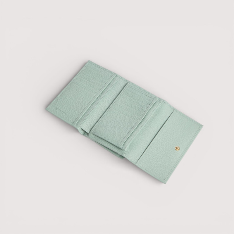 METALLIC SOFT KOŽENÁ PENĚŽENKA COCCINELLE