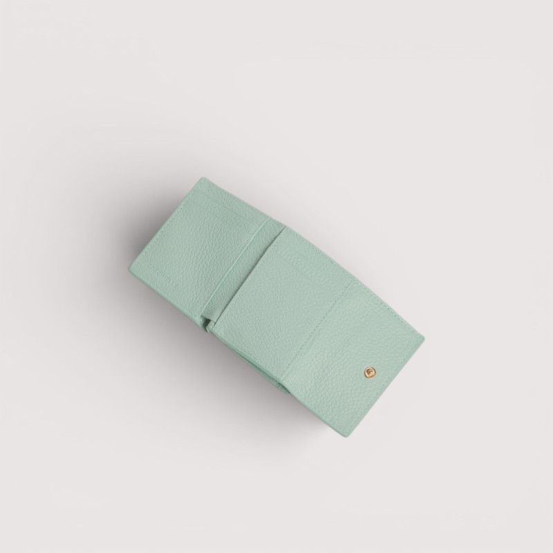 METALLIC SOFT KOŽENÁ PENĚŽENKA COCCINELLE