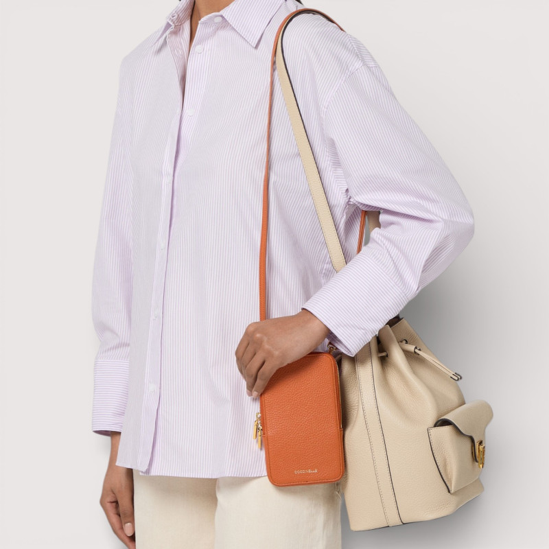 FLOR KOŽENÉ POUZDRO NA TELEFON COCCINELLE