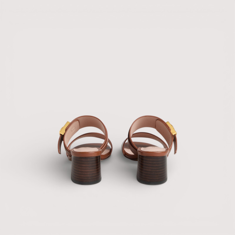 C-ME LOCK COW SANDÁLY COCCINELLE