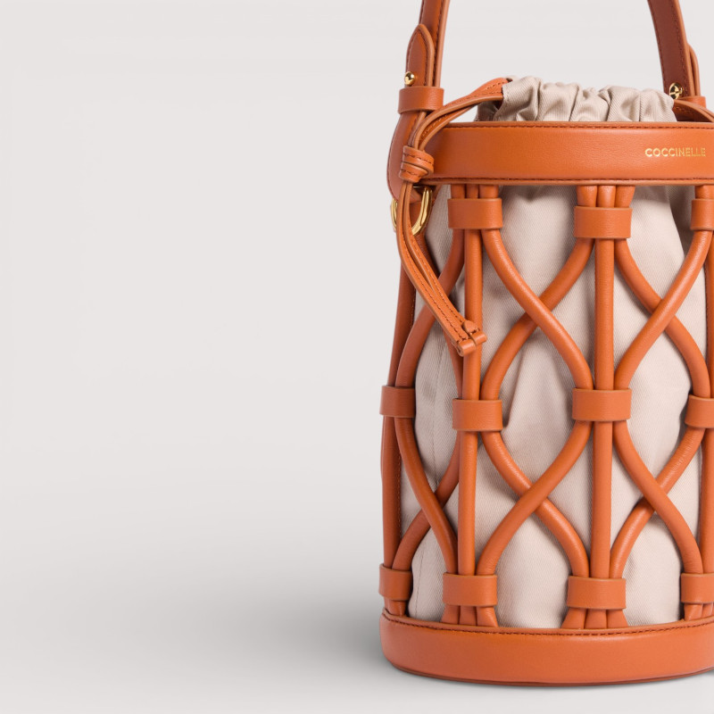 KOI SMALL SMOOTH KOŽENÁ KABELKA COCCINELLE