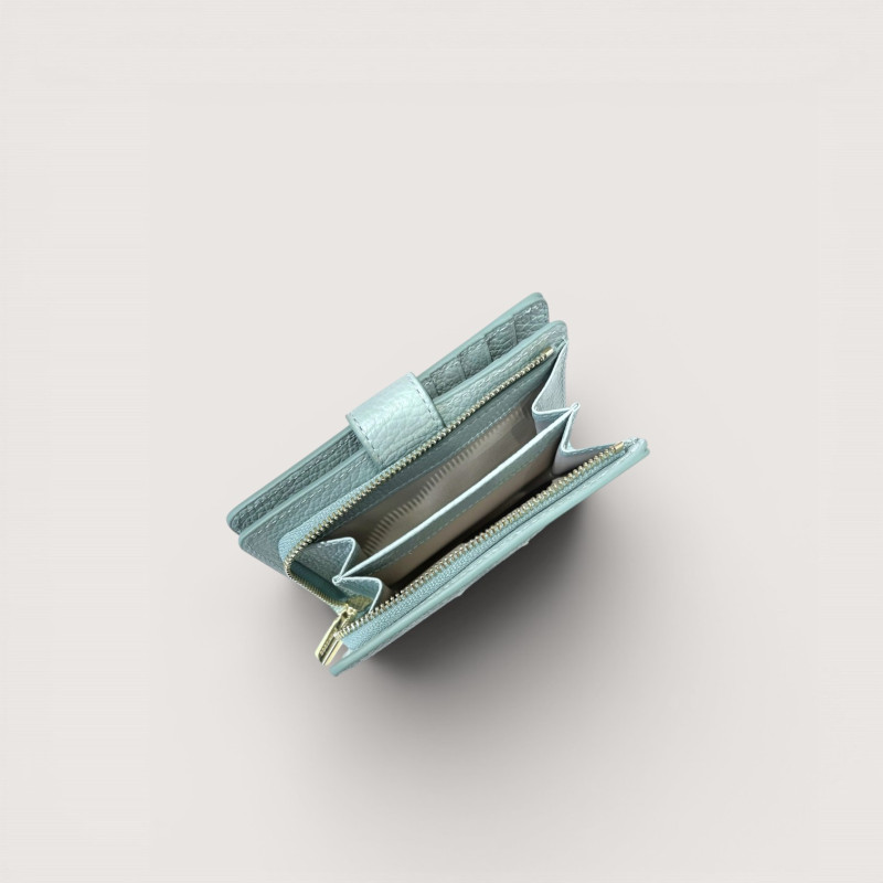 METALLIC SOFT KOŽENÁ PENĚŽENKA COCCINELLE