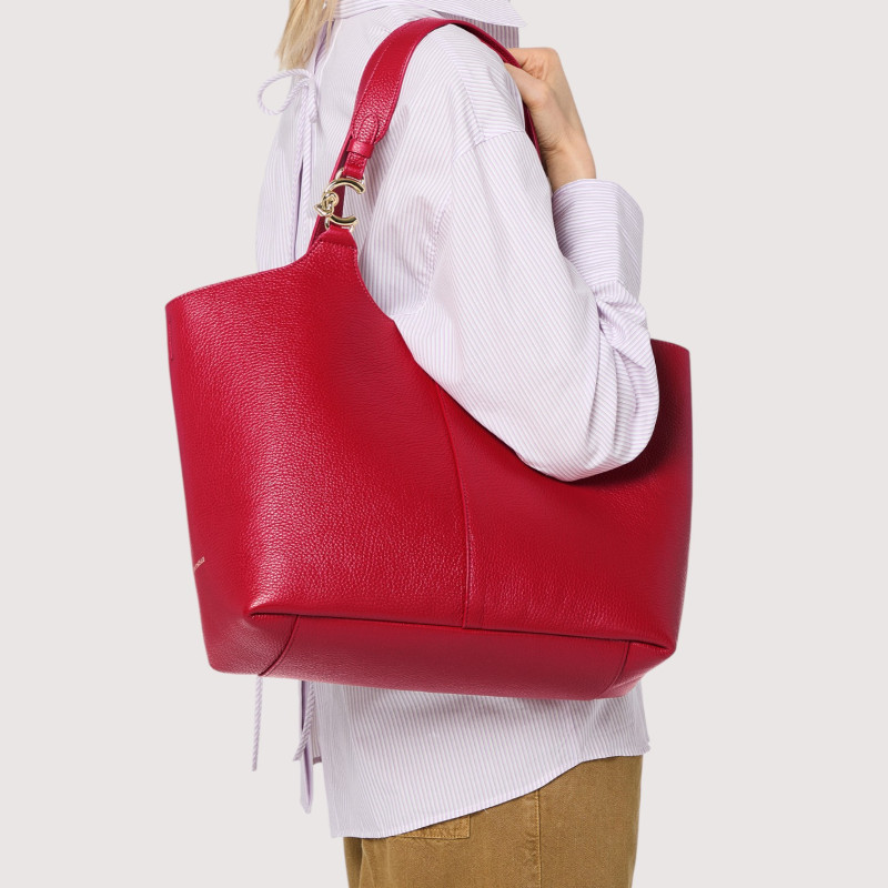 C-EASY LARGE KOŽENÁ KABELKA COCCINELLE