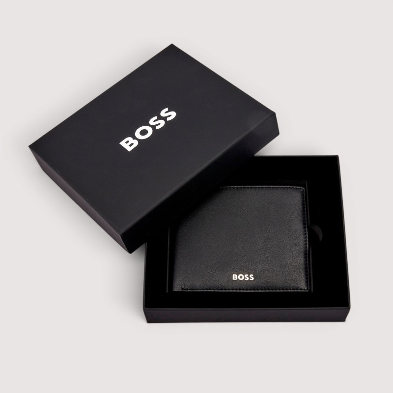 PENĚŽENKA S KLOPOU CLASSIC SMOOTH HUGO BOSS