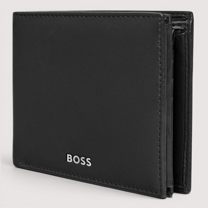 PENĚŽENKA S KLOPOU CLASSIC SMOOTH HUGO BOSS