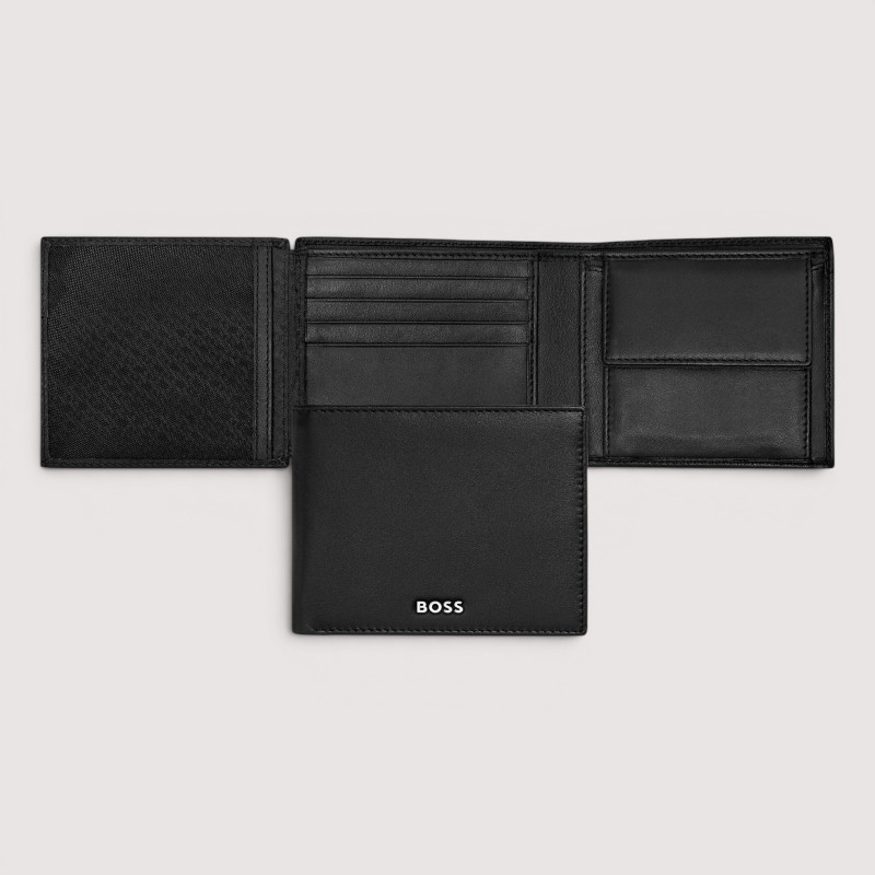 PENĚŽENKA S KLOPOU CLASSIC SMOOTH HUGO BOSS