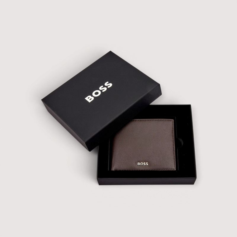 PENĚŽENKA S KLOPOU CLASSIC SMOOTH HUGO BOSS