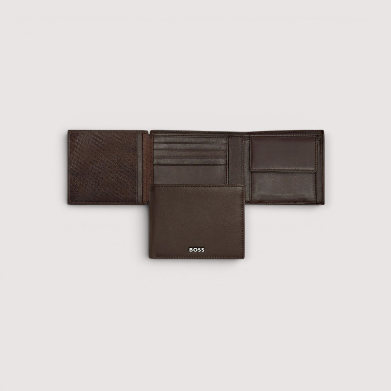 PENĚŽENKA S KLOPOU CLASSIC SMOOTH HUGO BOSS
