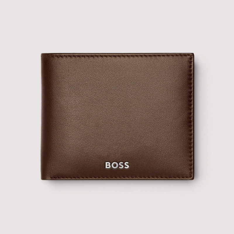 PENĚŽENKA S KLOPOU CLASSIC SMOOTH HUGO BOSS