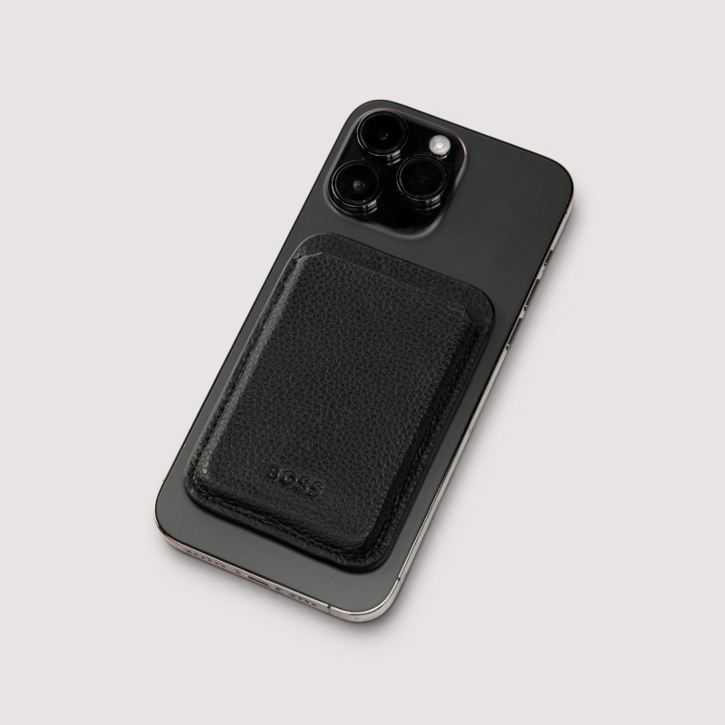 POUZDRO NA KARTY S MAGNETEM NA MOBIL HUGO BOSS