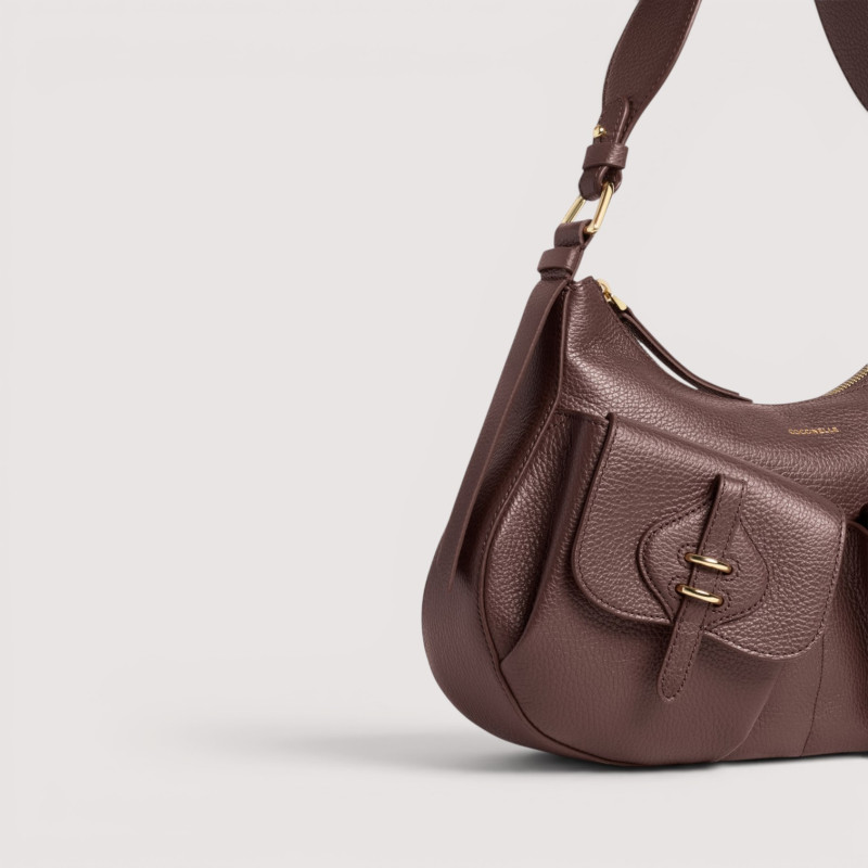 MAVERY POCKET MEDIUM KOŽENÁ KABELKA COCCINELLE